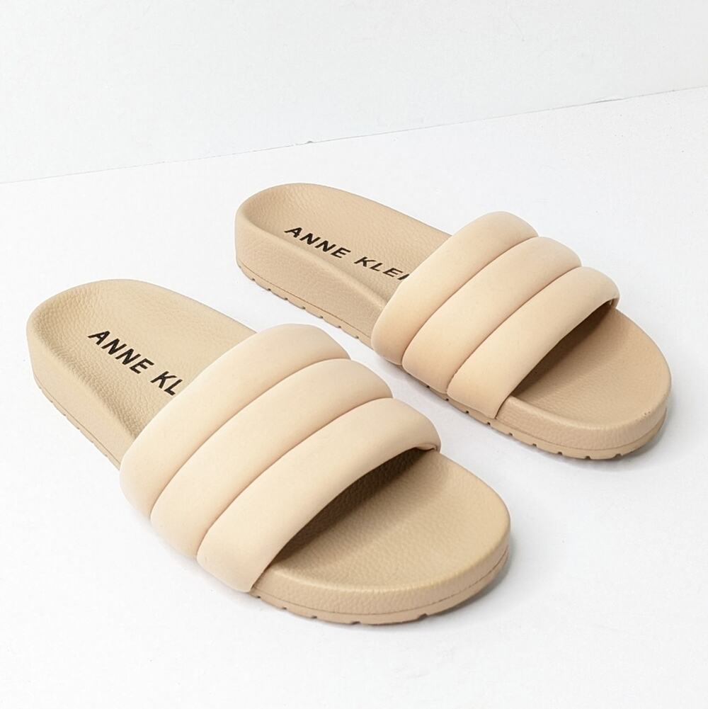 Anne Klein Sommer Slide Sandals, Blush, Women's 6